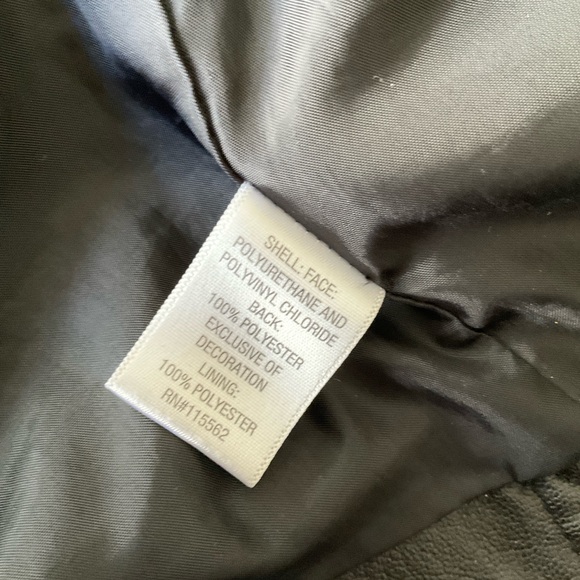 Disney D-Signed Special Edition Descendants Black Moto Faux Leather Girls M - Picture 8 of 13